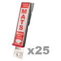 Stainless Steel Mat Clamp (Package of 25)
