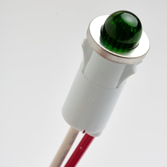 Panel Mount Green LED light 24v Accessories Magikist