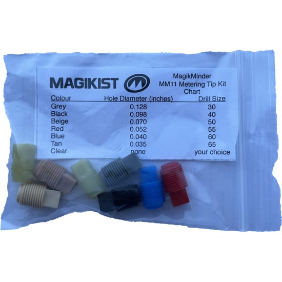 Metering Tip Kit for Magikminder Chemical Mixing Valves Magikist