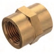 Brass Pipe Coupling 1/2