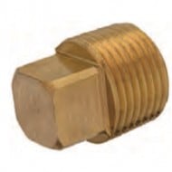 Brass Pipe Plug 3/8
