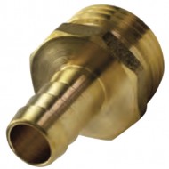 Brass Barb Connector 5/8H