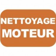 Lexan Insert NETTOYAGE MOTEUR for 8/10/12 Postion Switch Label