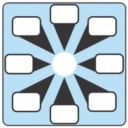 Lexan Base for 8 Position Switch Label