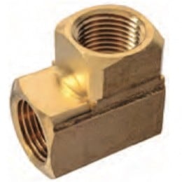 Brass Pipe Elbow 90° 1/4