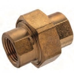 Brass Pipe Union 1/2
