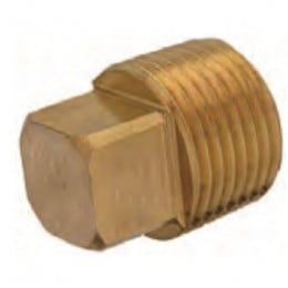 Brass Pipe Plug 1/2