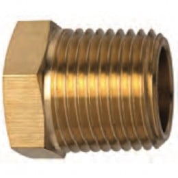 Brass Pipe Bushing 1/2