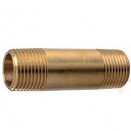 Brass Long Nipple 1/2