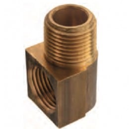 Brass Street Elbow 1/2