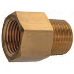 Brass Pipe Adaptor 1/4