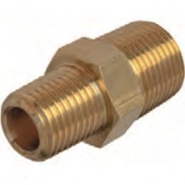 Brass Reducing Nipple 3/8