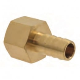 Brass Hose Barb 1/4