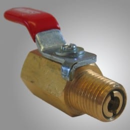 Ball Valve With Check 1/4