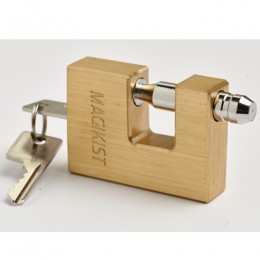 Block Lock with Stainless Steel Shackle