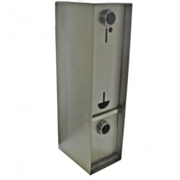 Narrow Style Surface Mount Coin Meter with locks