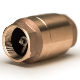 Check Valve, Brass & Stainless Steel 3/8”