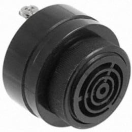 Panel mount buzzer, 12vdc, continous