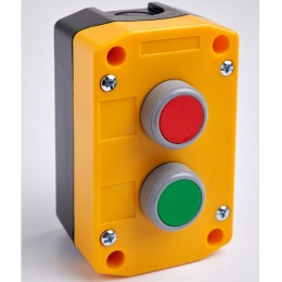 Remote Control Station with Red and Green Pushbuttons