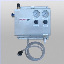 Single Bay Air Pump Presoak System