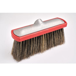 Hog Hair Foam Brush With Red Bumper
