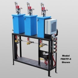 Two Bay Triple Foam Air Pump Foam System With Bay Equipment