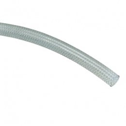 Clear Vinyl Tubing, Braided 3/8