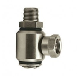 Stainless Steel  90° High Pressure Swivel