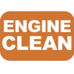Lexan Insert ENGINE CLEAN for 8/10/12 Postion Switch Label