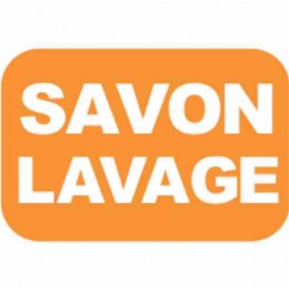 Lexan Insert SAVON LAVAGE for 8/10/12 Postion Switch Label