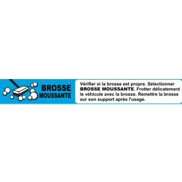 Instruction strip BROSSE MOUSSANTE (french)