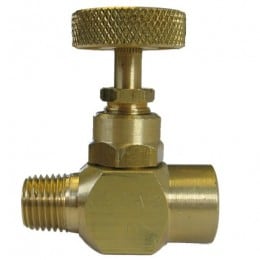 Needle Valve Brass 1/4