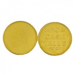 Token 0.985 70/30 No Cash Value/Blank