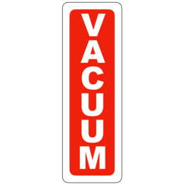 Vacuum Label