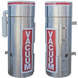Stainless Steel Wall Mount Vacuum for Non-Vending