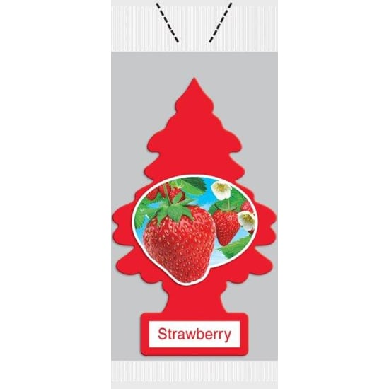 Little Trees Air Freshener Strawberry Vend Pack (72 Trees/Case