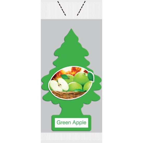 Little Trees Air Freshener Green Apple Vend Pack (72 Trees/Case) Little Trees Air Fresheners